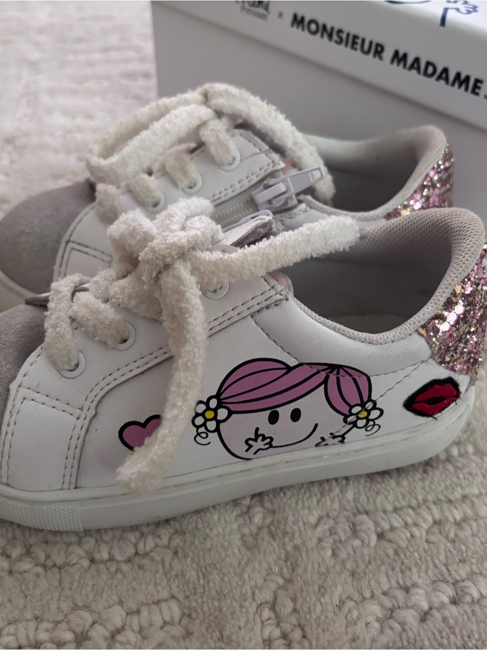 Mme Calin Sneakers Mini Paname x Monsieur Madame Size 26